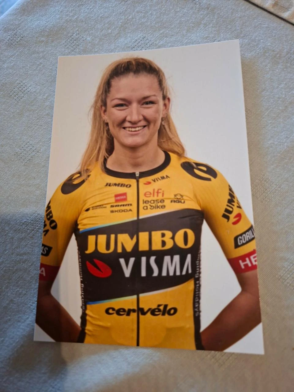 Foto (Repro) Karlijn Swinkels / Jumbo-Visma